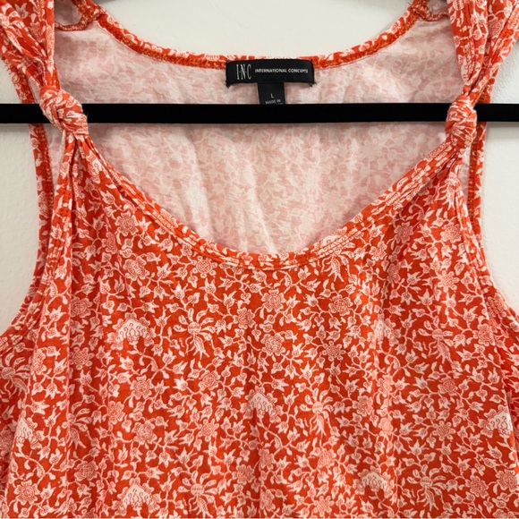 INC Floral Tank Top - Picture 3 of 6